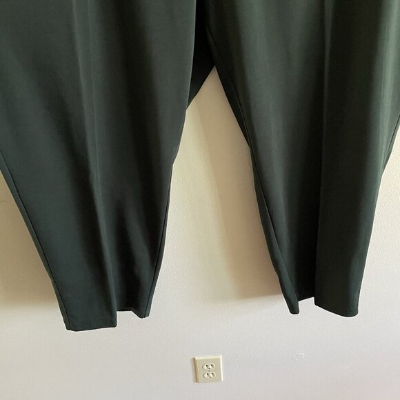 Susan Graver Women 4X Evergreen Milano Knit Pull-On Slim Leg Ankle Pants NWOT - Picture 3 of 10